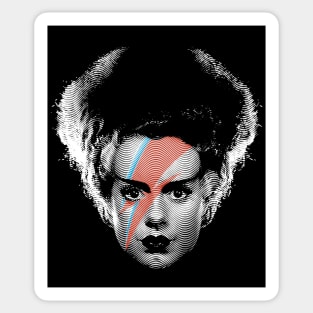 Bride of Bowie - Frankenstein by HomeStudio Sticker